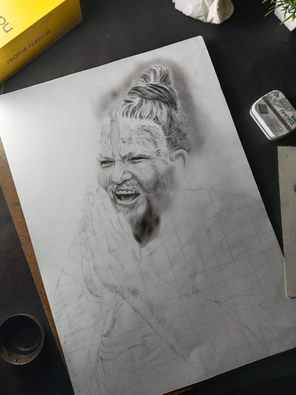 Custom Realistic Pencil Portrait from Photo – Handmade Sketch Art - Image 4