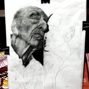 Handmade sketch, portrait, gift for your loved ones