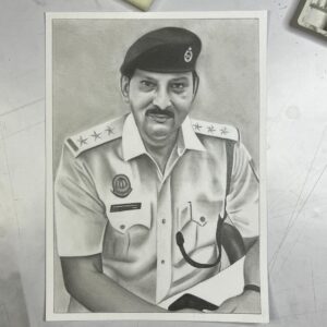 Custom Realistic Pencil Portrait from Photo – Handmade Sketch Art